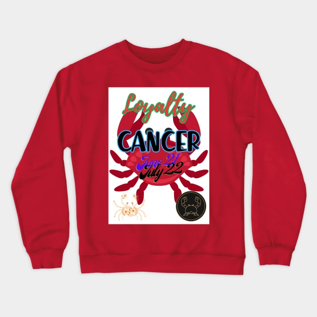 Astrology signs cancer cancer symbols Crewneck Sweatshirt by TopSea